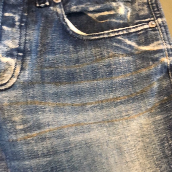 DIESEL Industry boot cut distressed Jeans button fly sz 26 - Picture 6 of 16